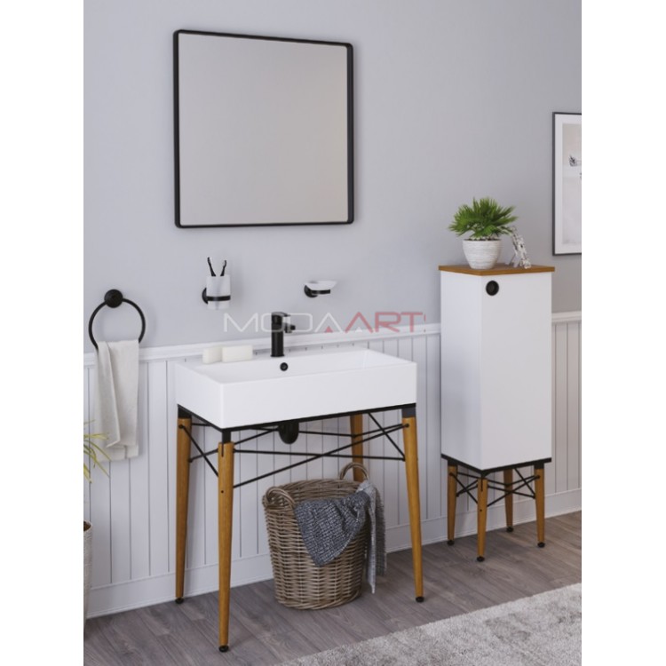 Creavit Banyo Dolabı Legno 70Cm Takım